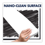 Classic Series Nano-Clean Dry Erase Board, 60 x 36, White Surface, Silver Aluminum Frame