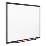 Classic Series Total Erase Dry Erase Boards, 48 x 36, White Surface, Black Aluminum Frame