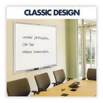 Classic Series Nano-Clean Dry Erase Board, 60 x 36, White Surface, Silver Aluminum Frame