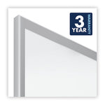 Classic Series Total Erase Dry Erase Boards, 72 x 48, White Surface, Silver Anodized Aluminum Frame