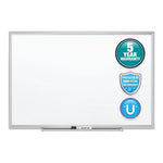 Classic Series Nano-Clean Dry Erase Board, 72 x 48, White Surface, Silver Aluminum Frame