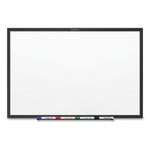 Classic Series Nano-Clean Dry Erase Board, 24 x 18, White Surface, Black Aluminum Frame