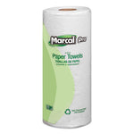 100% Premium Recycled Kitchen Roll Towels, 2-Ply, 11 x 9, White, 70/Roll, 30 Rolls/Carton