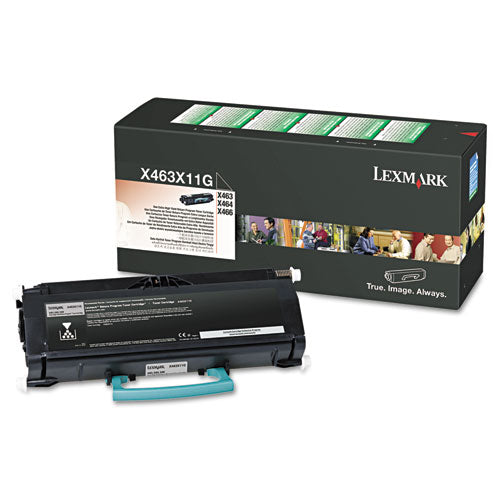 X463X11G Return Program Extra High-Yield Toner, 15,000 Page-Yield, Black