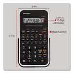 EL-501XBWH Scientific Calculator, 10-Digit LCD