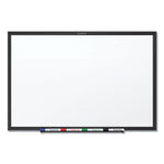 Classic Series Total Erase Dry Erase Boards, 48 x 36, White Surface, Black Aluminum Frame