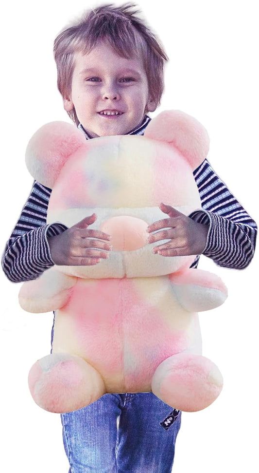 Tie Dye Bears Stuffed Animal Plush Toy - Plushie for Ages 3+