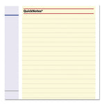 QuickNotes Mini Erasable Wall Planner, 16 x 12, White/Blue/Yellow Sheets, 12-Month (Jan to Dec): 2024