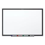 Classic Series Total Erase Dry Erase Boards, 36 x 24, White Surface, Black Aluminum Frame