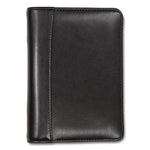 Regal Leather Business Card Binder, Holds 120 2 x 3.5 Cards, 5.75 x 7.75, Black