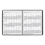 Monthly Planner, 11 x 9, Navy Cover, 15-Month (Jan to Mar): 2024 to 2025
