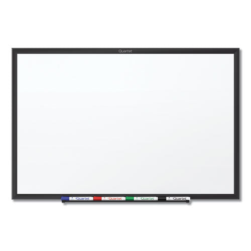 Classic Series Total Erase Dry Erase Boards, 72 x 48, White Surface, Black Aluminum Frame