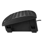 Climate Control Footrest, 16.5w x 10d x 5.5, 6.5h, Black