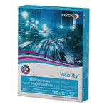 Vitality Multipurpose Print Paper, 92 Bright, 20 lb Bond Weight, 8.5 x 11, White, 500/Ream, 10 Reams/Ct, 40 Cartons/Pallet