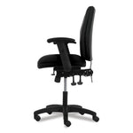 Network Mid-Back Task Chair, Supports Up to 250 lb, 18.3" to 22.8" Seat Height, Black