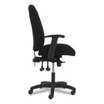 Network High-Back Chair, Supports Up to 250 lb, 18.3" to 22.8" Seat Height, Black