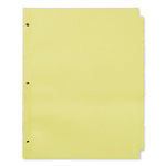 Self-Tab Index Dividers, 5-Tab, 11 x 8.5, Buff, 36 Sets