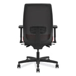 Endorse Mesh Mid-Back Work Chair, Supports Up to 300 lb, 17.5" to 21.75" Seat Height, Black