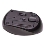 Compact Mouse, 2.4 GHz Frequency/26 ft Wireless Range, Left/Right Hand Use, Black