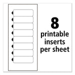 The Mighty Badge Name Badge Holder Kit, Horizontal, 3 x 1, Inkjet, Silver, 4 Holders/32 Inserts