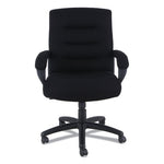 Alera Kesson Series Mid-Back Office Chair, Supports Up to 300 lb, 18.03" to 21.77" Seat Height, Black