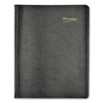 Essential Collection Weekly Appointment Book in Columnar Format, 11 x 8.5, Black Cover, 12-Month (Jan to Dec): 2024
