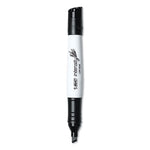 Intensity Low Odor Chisel Tip Dry Erase Marker, Broad Chisel Tip, Black, Dozen