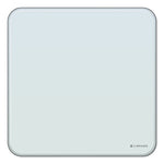 Cubicle Glass Dry Erase Board, 12 x 12, White Surface