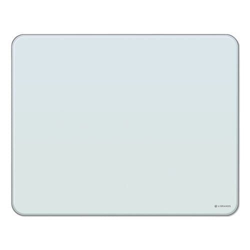 Cubicle Glass Dry Erase Board, 20 x 16, White Surface