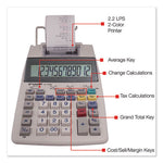 EL-1750V Two-Color Printing Calculator, Black/Red Print, 2 Lines/Sec