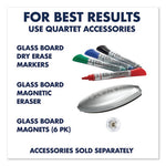 Infinity Glass Marker Board, 48 x 36, Frosted Surface