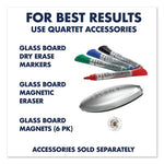 Infinity Glass Marker Board, 36 x 24, White Surface