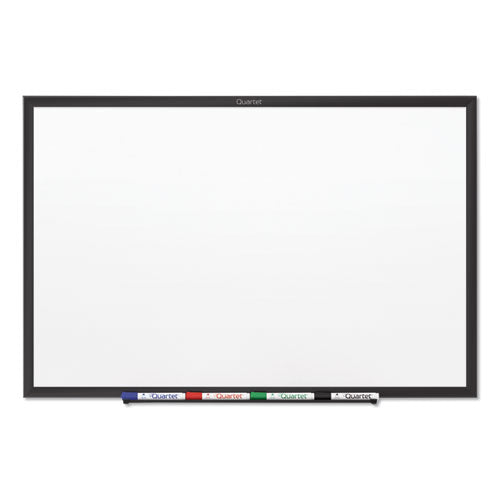 Classic Series Nano-Clean Dry Erase Board, 48 x 36, White Surface, Black Aluminum Frame