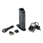 USB 3.0 Docking Station with DVI/HDMI/VGA Video, 1 DVI and 1 HDMI Out