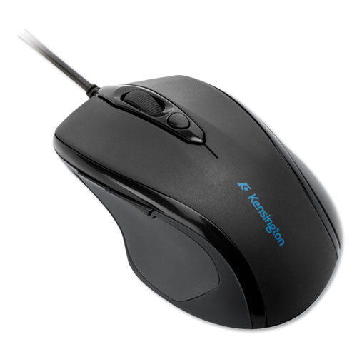 Pro Fit Wired Mid-Size Mouse, USB 2.0, Right Hand Use, Black