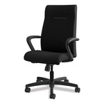 Ignition Series Executive High-Back Chair, Supports Up to 300 lb, 17" to 21" Seat Height, Black