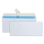 Security Envelope, #10, Commercial Flap, Redi-Strip Adhesive Closure, 4.13 x 9.5, White, 500/Box