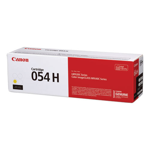 3025C001 (054H) High-Yield Toner, 2,300 Page-Yield, Yellow