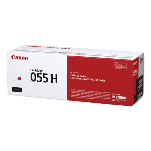 3018C001 (055H) High-Yield Toner, 5,900 Page-Yield, Magenta