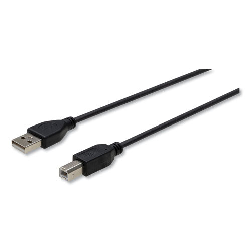 USB Cable, 10 ft, Black