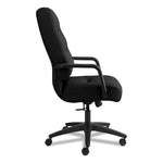 Pillow-Soft 2090 Series Executive High-Back Swivel/Tilt Chair, Supports Up to 300 lb, 17" to 21" Seat Height, Black