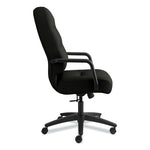 Pillow-Soft 2090 Series Executive High-Back Swivel/Tilt Chair, Supports Up to 300 lb, 16.75" to 21.25" Seat Height, Black