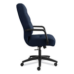 Pillow-Soft 2090 Series Executive High-Back Swivel/Tilt Chair, Supports Up to 300 lb, Navy Seat/Back, Black Base