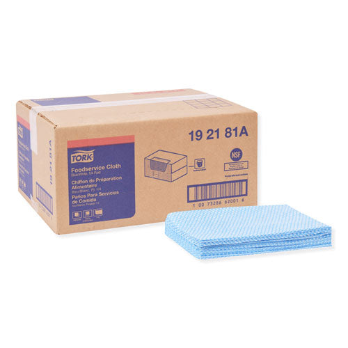 Foodservice Cloth, 13 x 21, Blue, 240/Carton