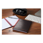 Hardcover Twinwire Notebooks, SCRIBZEE Compatible, 1-Subject, Wide/Legal Rule, Black Cover, (70) 11 x 8.5 Sheets