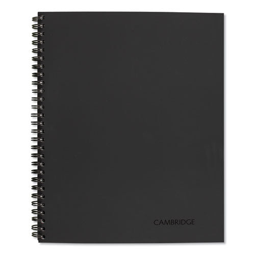 Wirebound Guided Action Planner Notebook, 1-Subject, Project-Management Format, Dark Gray Cover, (80) 11 x 8.5 Sheets