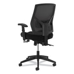 Crio High-Back Task Chair with Asynchronous Control, Supports Up to 250 lb, 18" to 22" Seat Height, Black