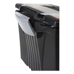 Portable Letter/Legal Filebox with Organizer Lid, Letter/Legal Files, 14.5" x 10.5" x 12", Black