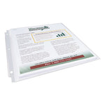 Multi-Page Top-Load Sheet Protectors, Heavy Gauge, Letter, Clear, 25/Pack