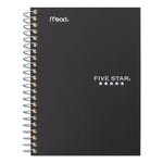 Wirebound Notebook with Two Pockets, 1-Subject, Medium/College Rule, Randomly Assorted Cover Color, (100) 7 x 4.38 Sheets